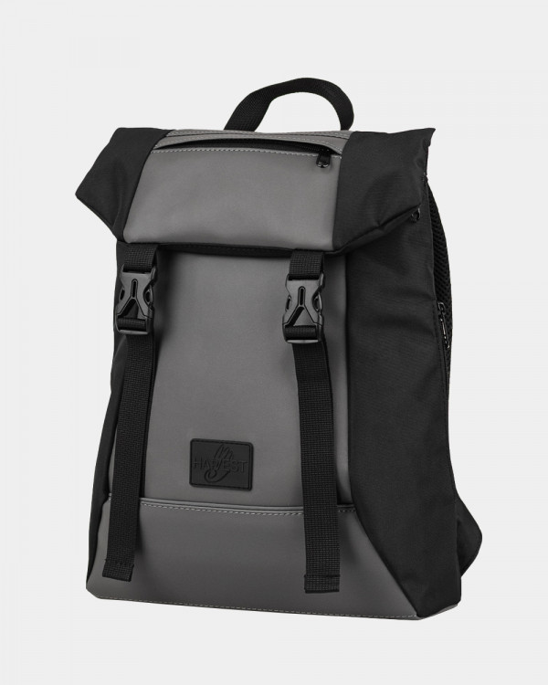 "SHUTTLE ROLL MINI" POLYESTER, BLACK/GRAY