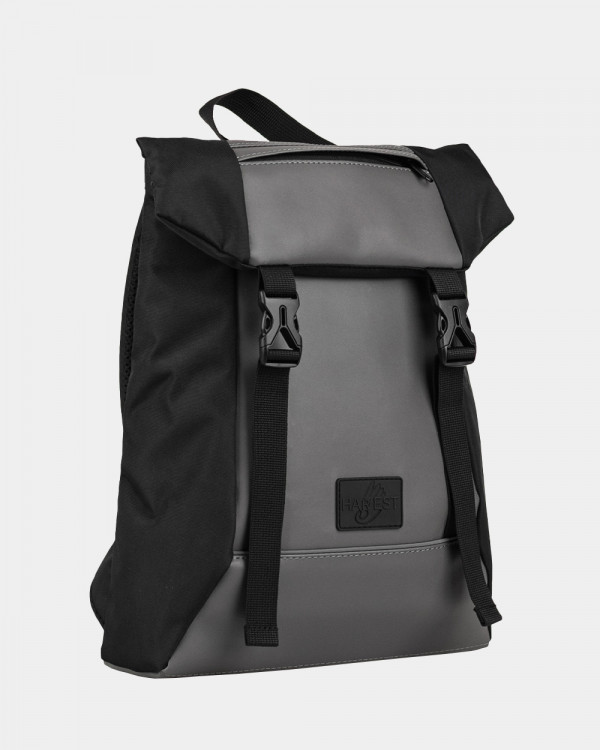 "SHUTTLE ROLL MINI" POLYESTER, BLACK/GRAY