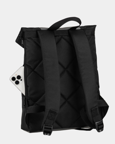"SHUTTLE ROLL MINI" POLYESTER, BLACK/GRAY