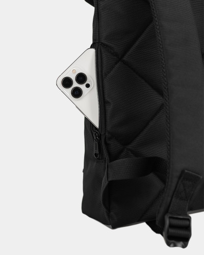 "SHUTTLE ROLL MINI" POLYESTER, BLACK/GRAY