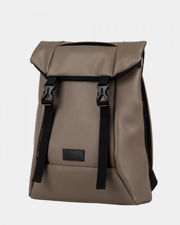 "SHUTTLE ROLL MINI" ECO-LEATHER, BEIGE