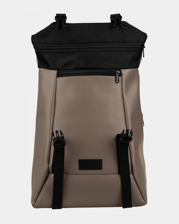 "SHUTTLE ROLL MINI" ECO-LEATHER, BEIGE
