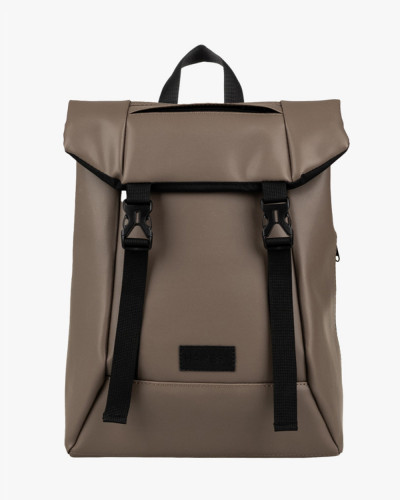 "SHUTTLE ROLL MINI" ECO-LEATHER, BEIGE