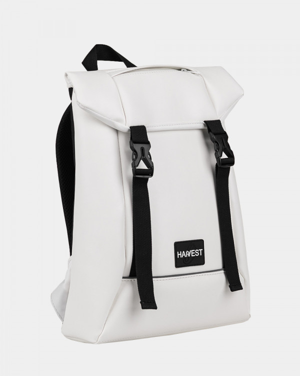 "SHUTTLE ROLL MINI" ECO-LEATHER, WHITE
