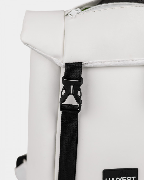 "SHUTTLE ROLL MINI" ECO-LEATHER, WHITE