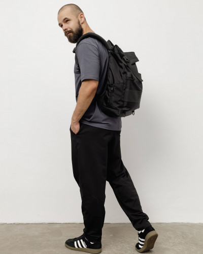 "ROLL UP" POLYESTER, SCHWARZ