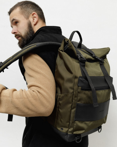 "ROLL UP" POLIESTER, KHAKI