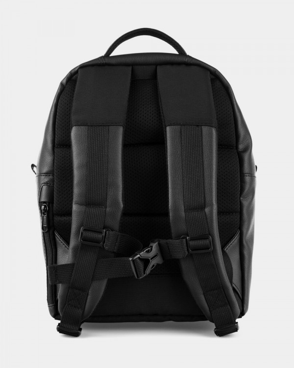 "TIPOLEATHER MINI" ECO-LEATHER, BLACK