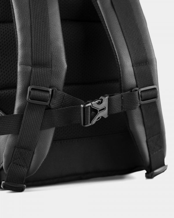 "TIPOLEATHER MINI" ECO-LEATHER, BLACK