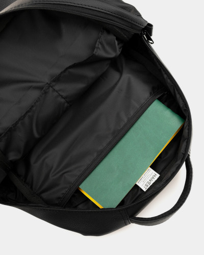 "TIPOLEATHER MINI" ECO-LEATHER, BLACK