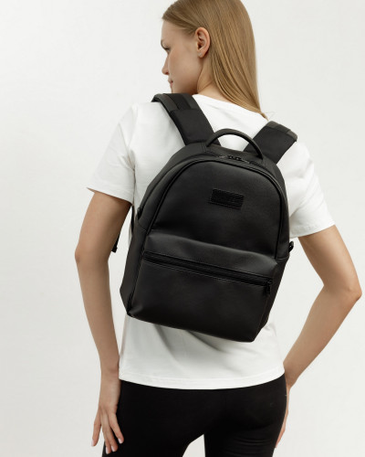 "TIPOLEATHER MINI" ECO-LEATHER, BLACK