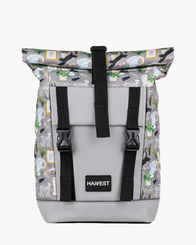 "AVIAROLLTOP MINI" PRINT CATS