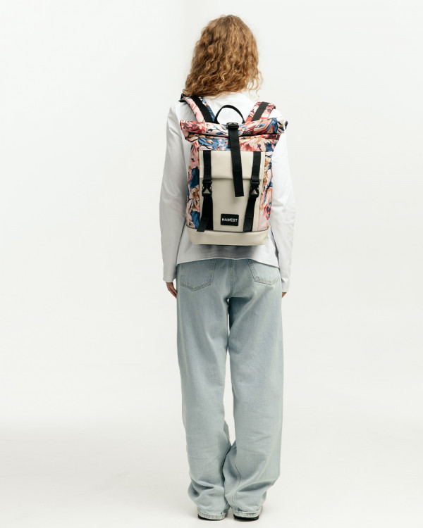 "AVIAROLLTOP MINI" PRINT PINK FLORAL