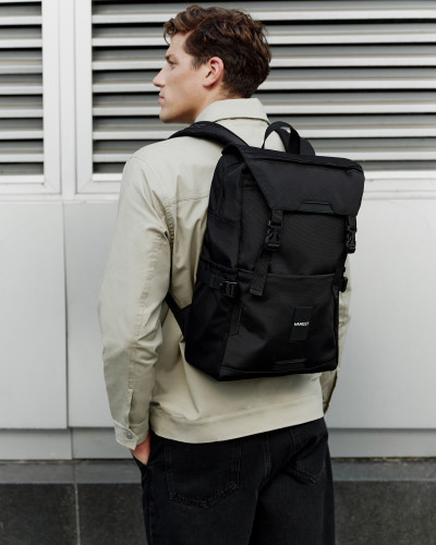 "TRAVEL TEC M" POLYESTER, BLACK