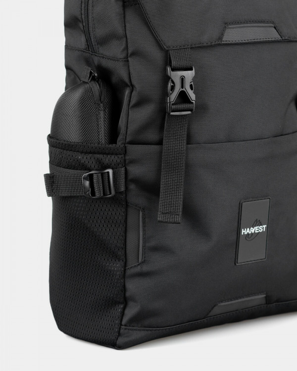 "TRAVEL TEC M" POLYESTER, BLACK
