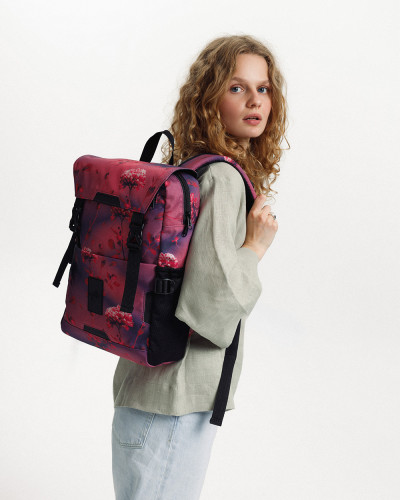 "TRAVEL TEC S" PRINT CHRYSANTHEMUM