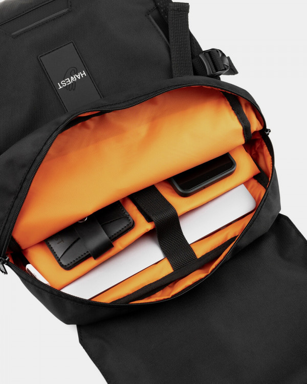 "TRAVEL TEC S" POLIESTER, CZARNY