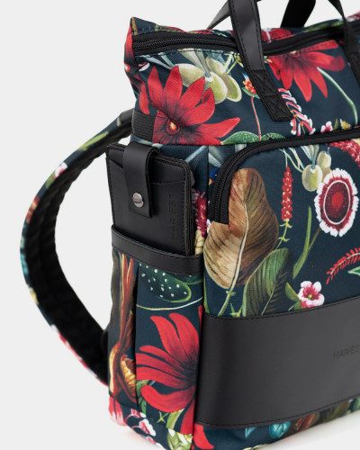 "SOLVER MINI 01" PRINT ORNAMENT FLOWERS