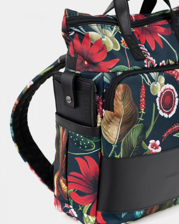 "SOLVER MINI 01" PRINT ORNAMENT FLOWERS