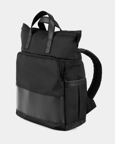 "SOLVER MINI 01" POLYESTER, BLACK