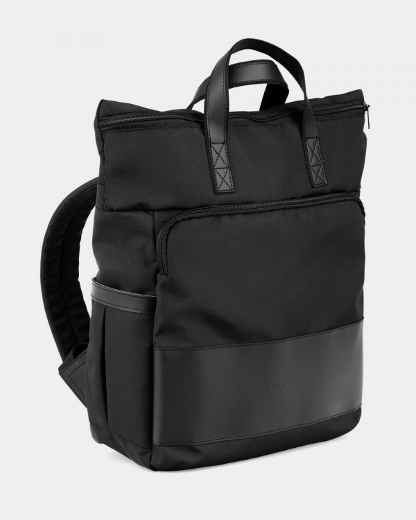 "SOLVER MINI 01" POLYESTER, BLACK