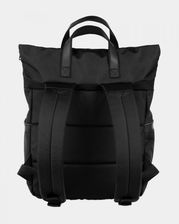 "SOLVER MINI 01" POLYESTER, BLACK