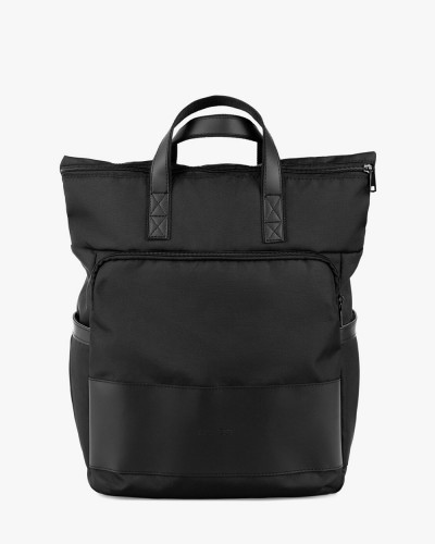 "SOLVER MINI 01" POLYESTER, BLACK