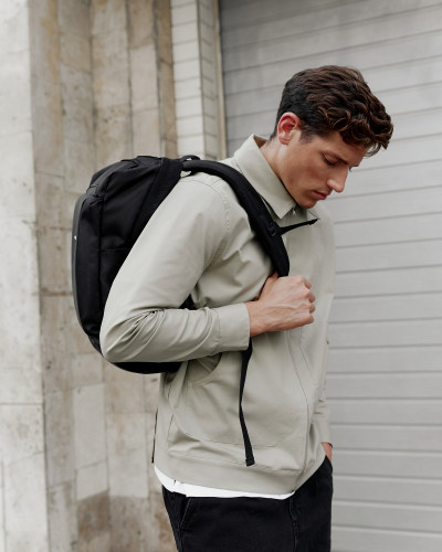 "URBAN TEC" POLYESTER, SCHWARZ