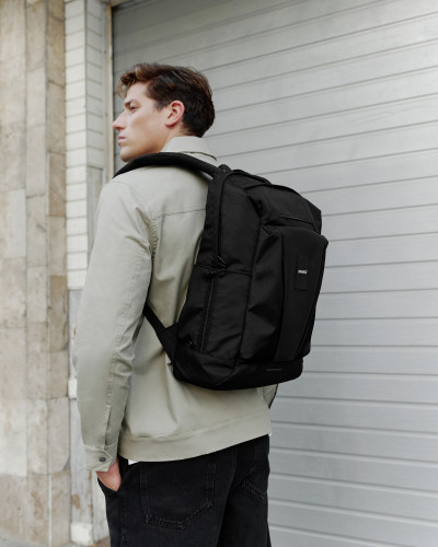 "URBAN TEC" POLYESTER, SCHWARZ