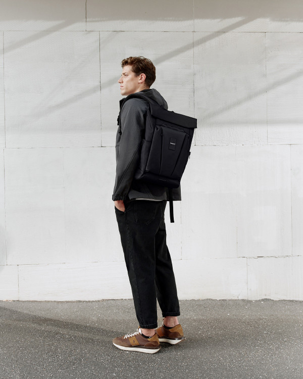 "URBAN TEC ROLL" POLIESTER, CZARNY