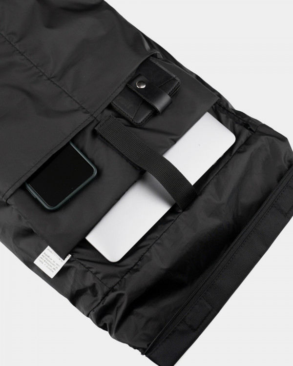"URBAN TEC ROLL" POLIESTER, CZARNY
