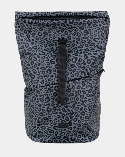 "BASIC ROLLTOP" PRINT LEOPARD GRAY