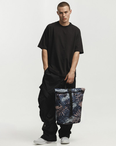 "BASIC ROLLTOP" PRINT TROPICAL BLUE