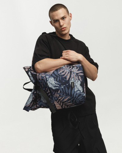 "BASIC ROLLTOP" PRINT TROPICAL BLUE