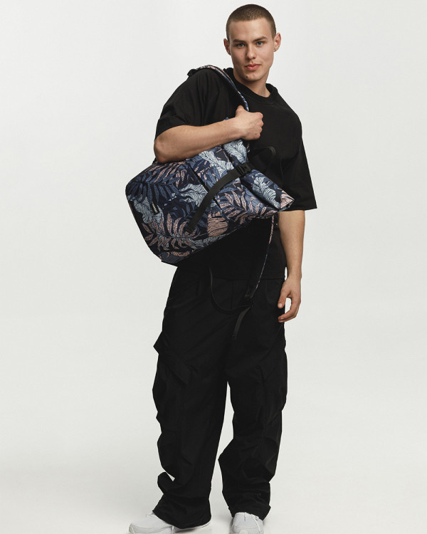 "BASIC ROLLTOP" PRINT TROPICAL BLUE