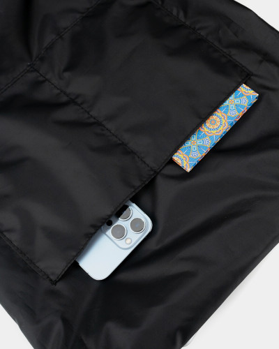 "BASIC ROLLTOP" PRINT TROPICAL BLUE