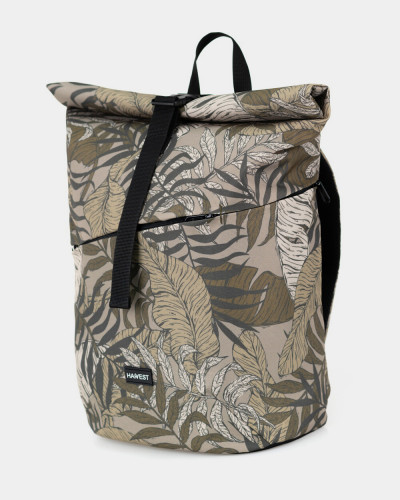 "BASIC ROLLTOP" PRINT TROPICAL KHAKI