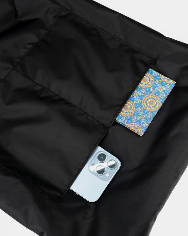 "BASIC ROLLTOP" PRINT TROPICAL KHAKI