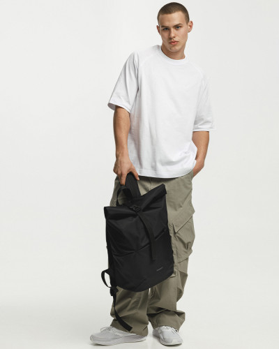 "BASIC ROLLTOP" POLYESTER, SCHWARZ