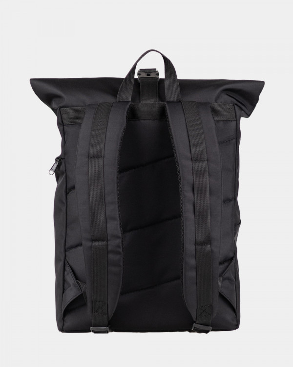 "BASIC ROLLTOP" POLYESTER, SCHWARZ