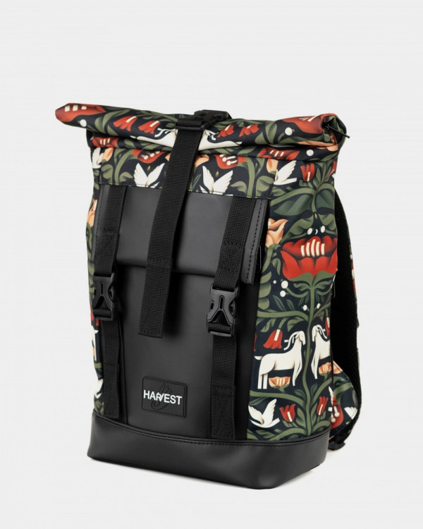 "AVIAROLLTOP MINI 02" PRINT FLORA UND FAUNA