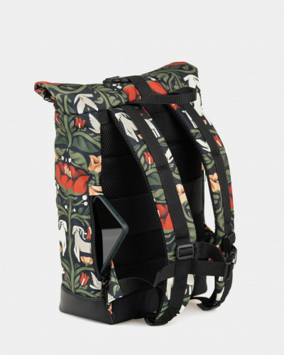 "AVIAROLLTOP MINI 02" PRINT FLORA UND FAUNA