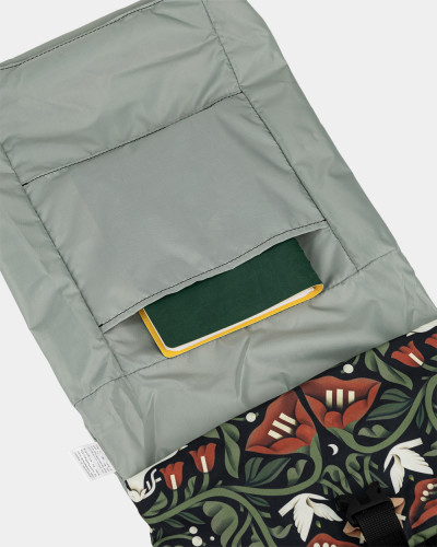 "AVIAROLLTOP MINI 02" PRINT FLORA UND FAUNA