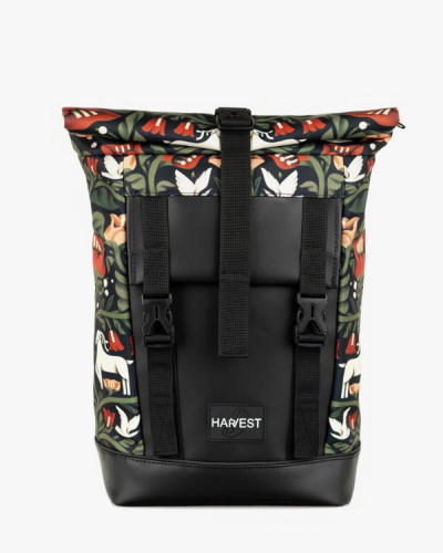 "AVIAROLLTOP MINI 02" PRINT FLORA AND FAUNA