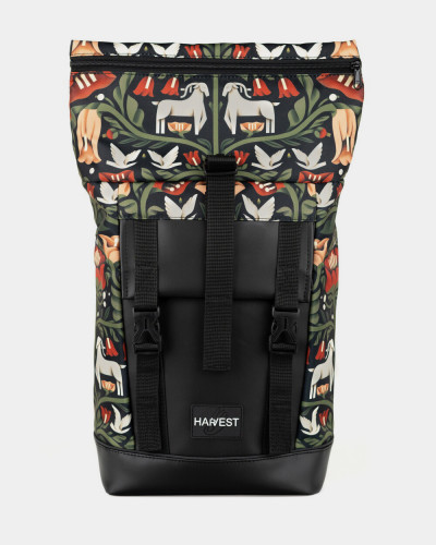 "AVIAROLLTOP MINI 02" PRINT FLORA UND FAUNA