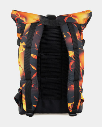 „MESH 1” PRINT FIRE LILY (z wyjmowaną siateczką)