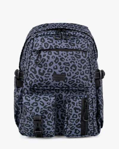 "BONNIE" PRINT LEOPARD GREY