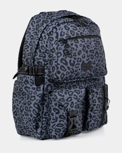 "BONNIE" PRINT LEOPARD GREY