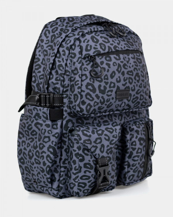 "BONNIE" PRINT LEOPARD GREY