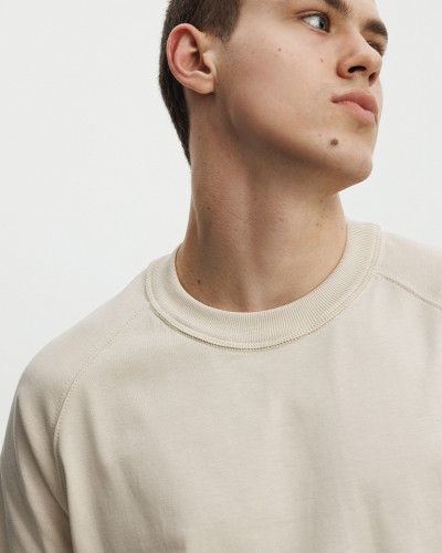 T-SHIRT "HEAVY WEIGHT" BEIGE